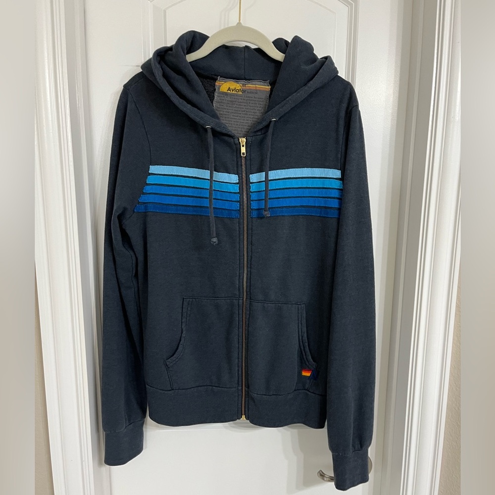 Aviator Nation zip hoodie